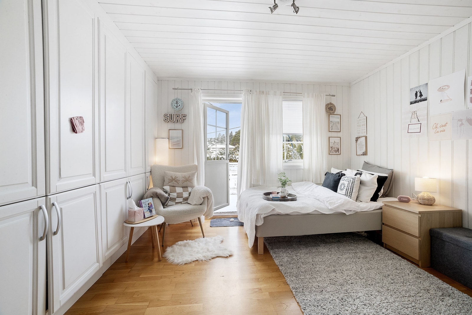 Utgang til terrassen Galleribilde