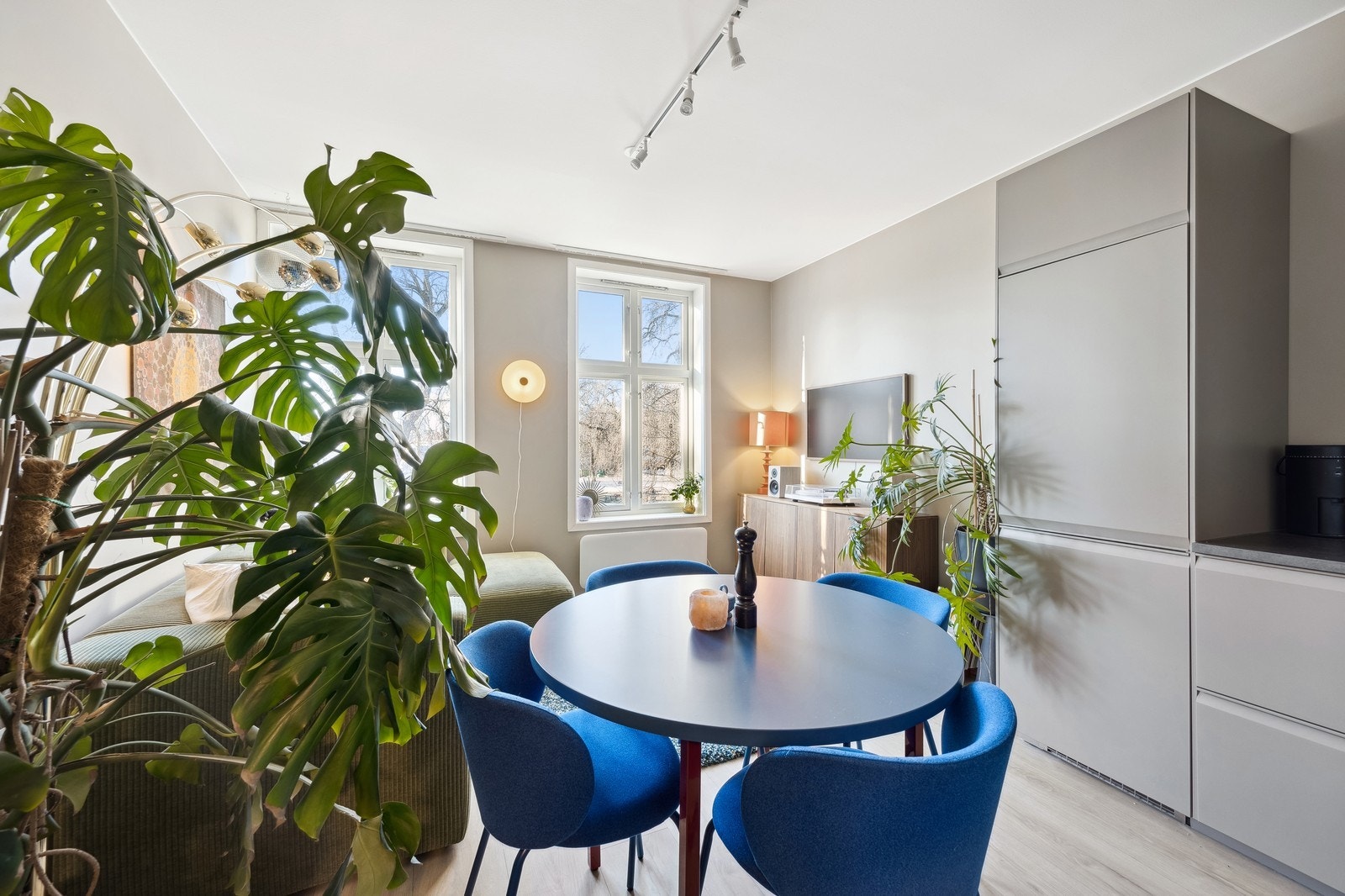 Forslag til møblering av stue. Galleribilde