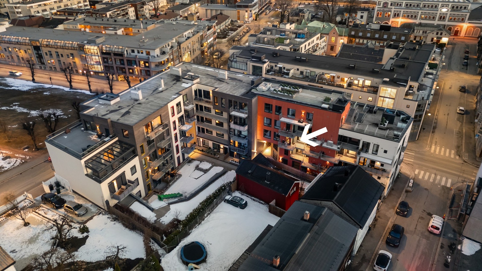 Leiligheten ligger i 3. etasje i bygg fra 2021 Galleribilde