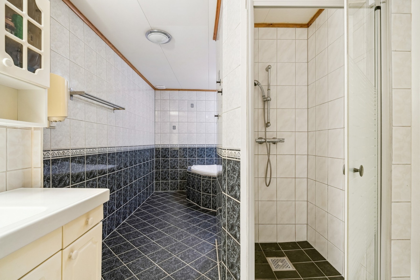 Her er både dusj- Galleribilde