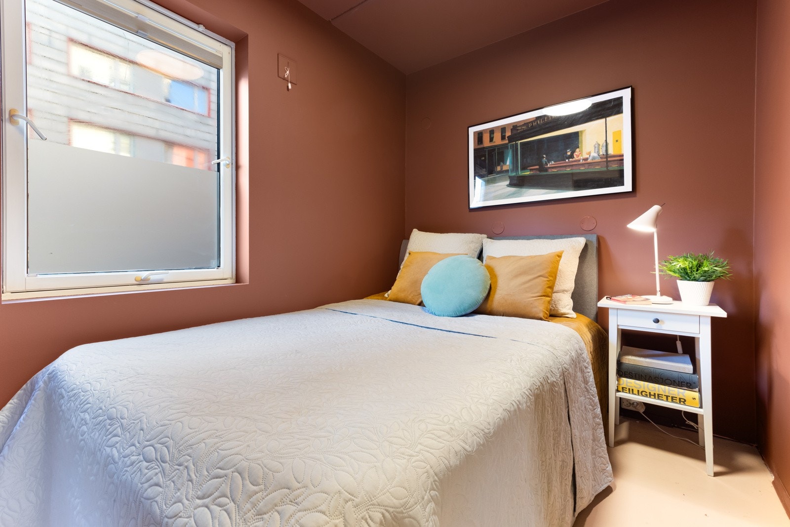 Soverommet er designet med en lun og helhetlig atmosfære. Galleribilde