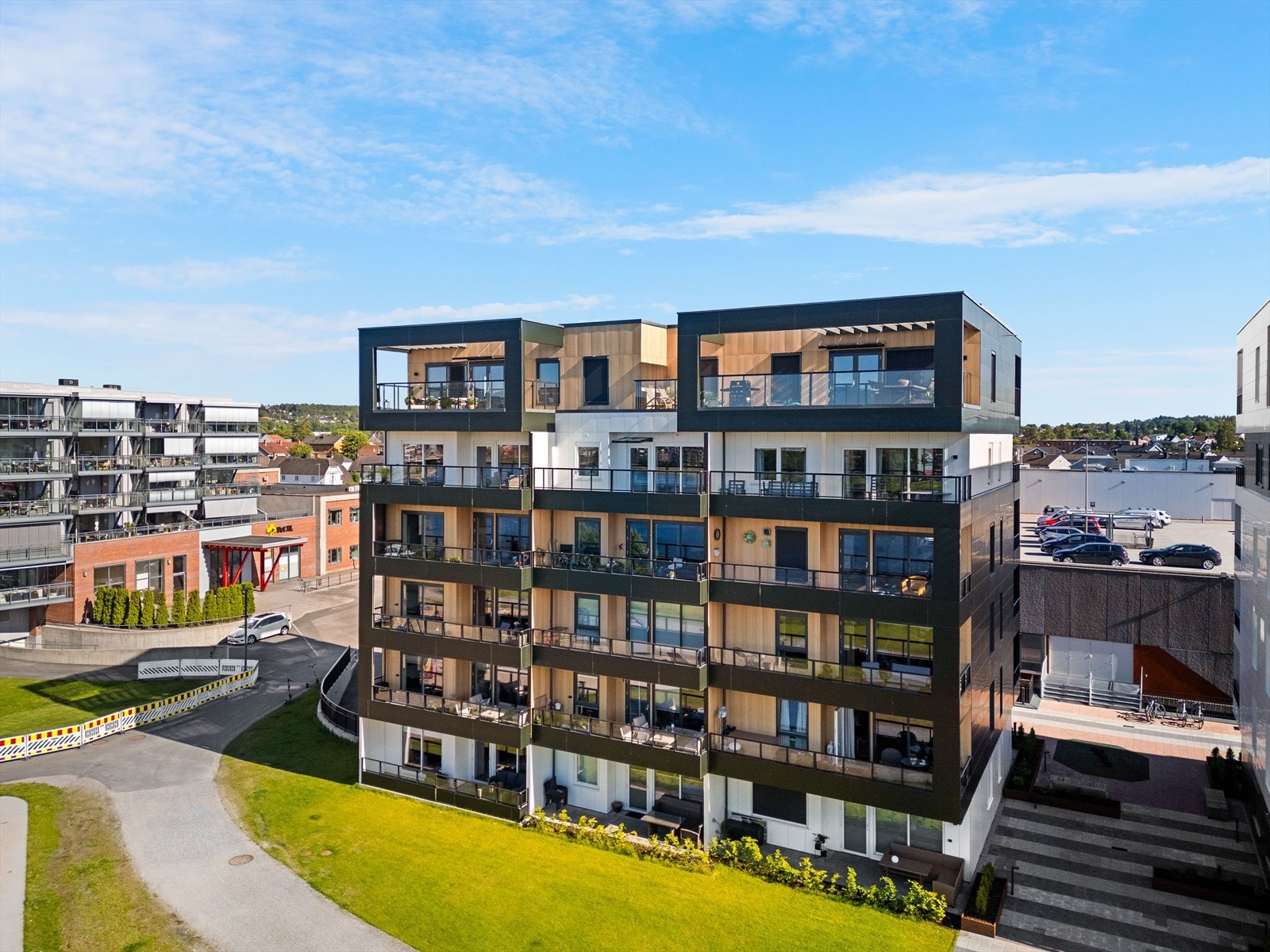 Her har man umiddelbar nærhet til alle fasiliteter Galleribilde