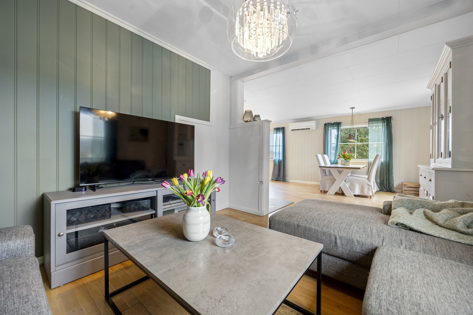 TV-stue i eget hjørne Galleribilde