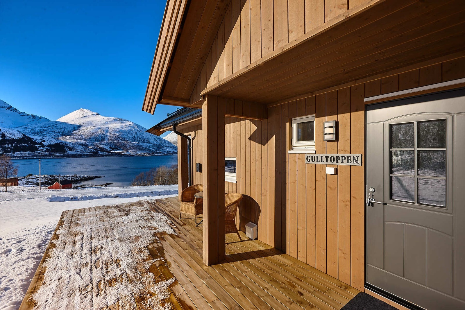 Her kan man nyte fine dager i solveggen. Galleribilde