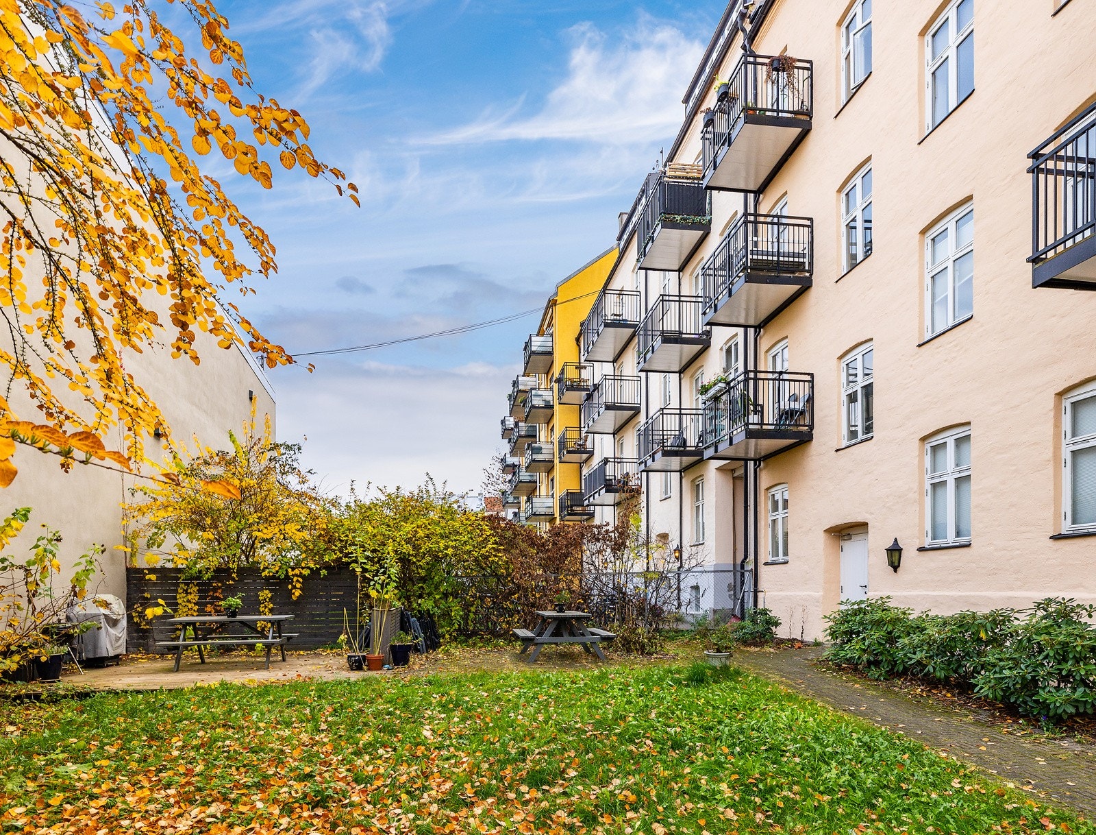 Bakgården Galleribilde