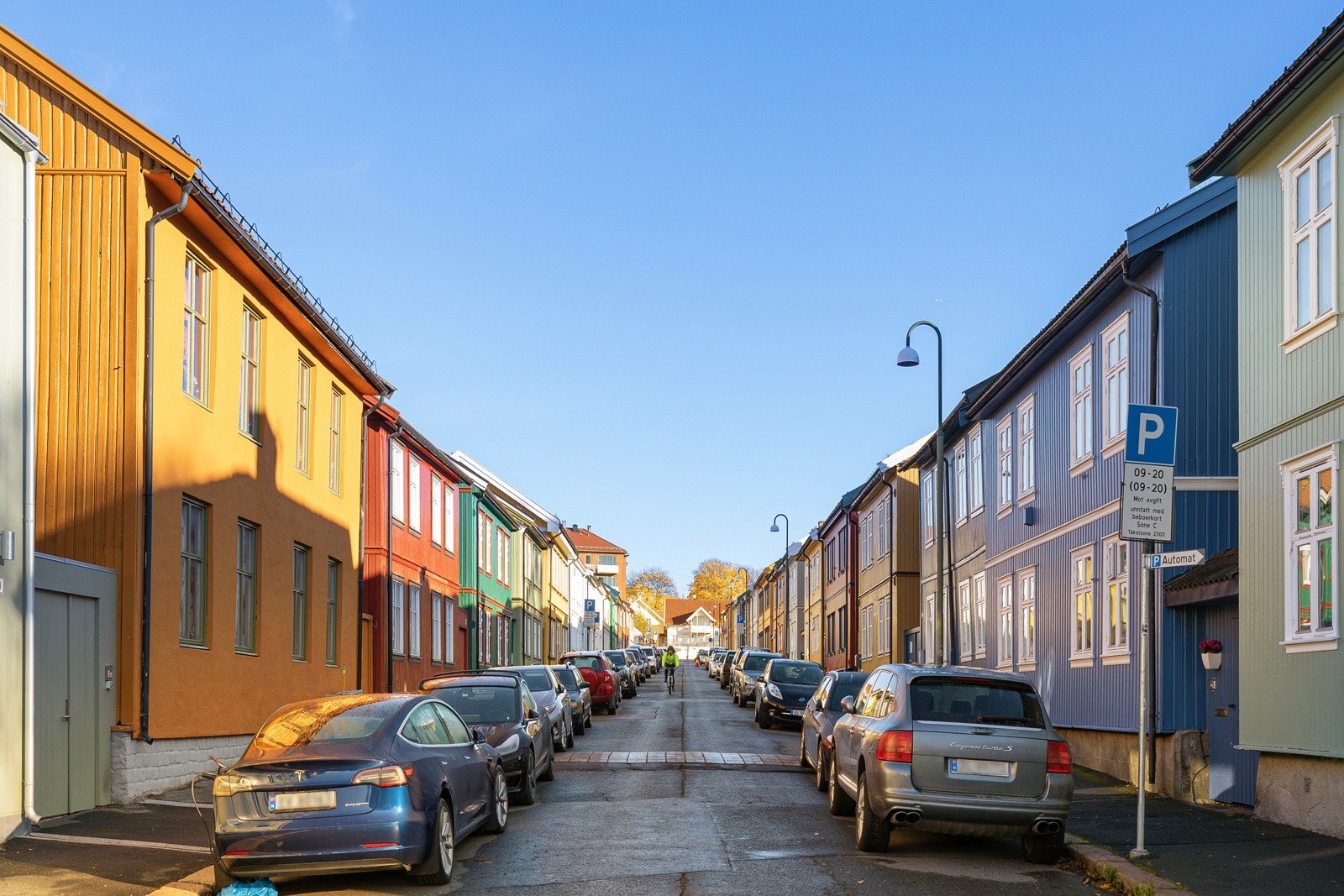 Sjarmerende trehusbebyggelse på Vålerenga Galleribilde