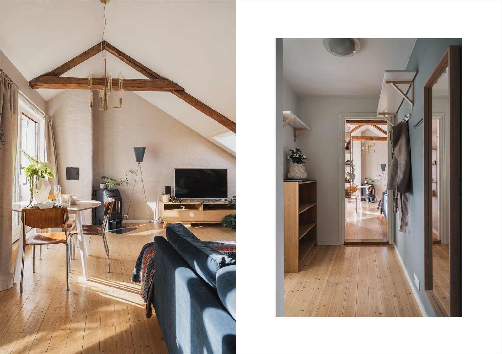 En unik toppleilighet med gjennomgående fine kvaliteter. Galleribilde