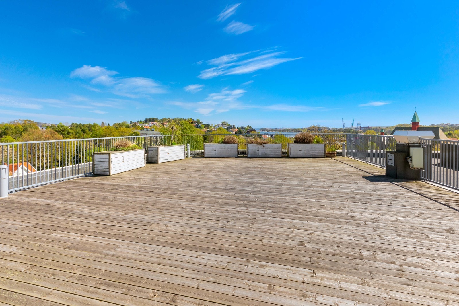 Felles takterrasse. Galleribilde