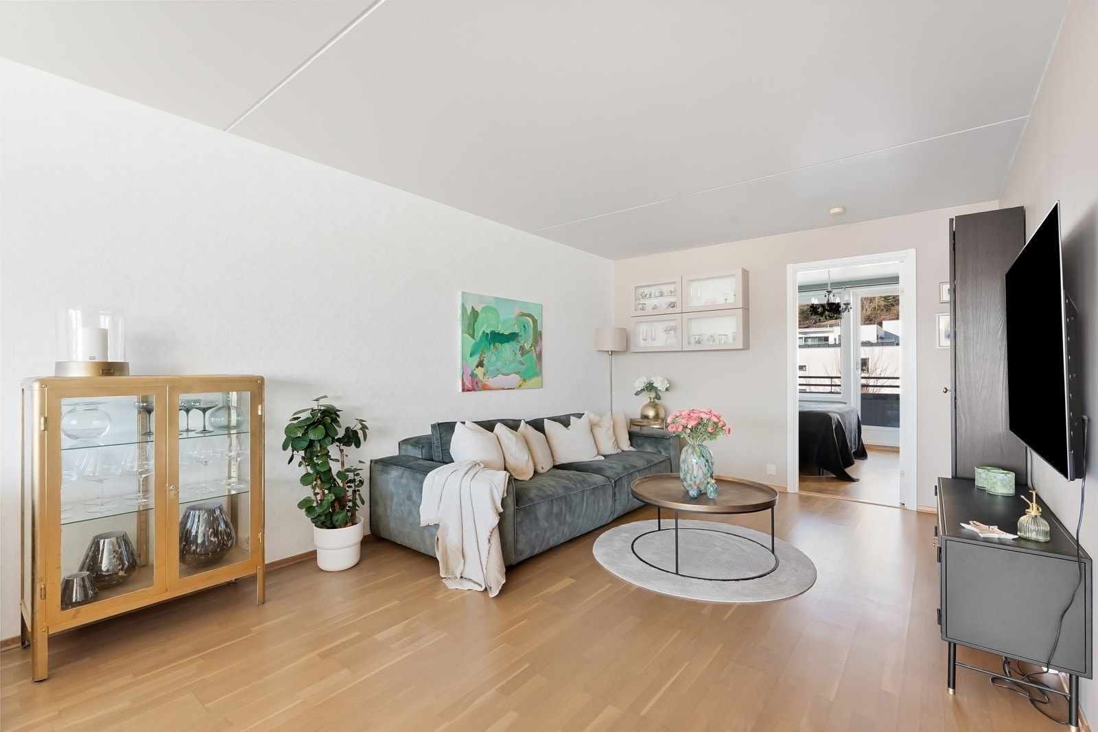 Leiligheten blir primært varmet opp ved bruk av elektrisitet Galleribilde