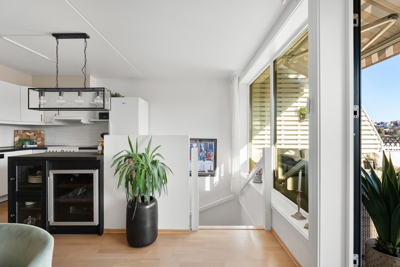 Avtrekk via byggets sentrale avtrekksanlegg Galleribilde