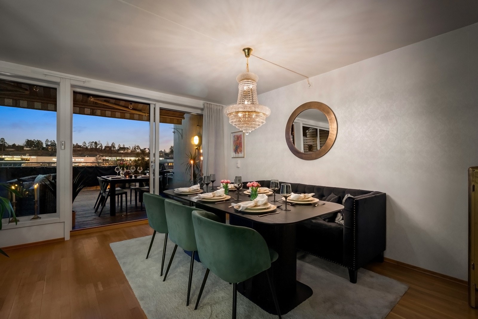 Kveldsstemning Galleribilde