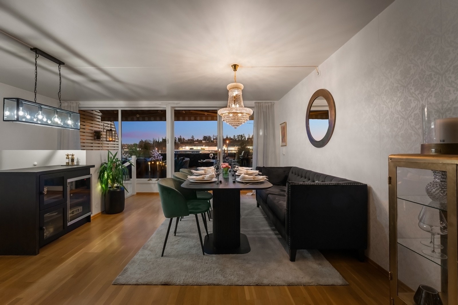 Kveldsstemning Galleribilde