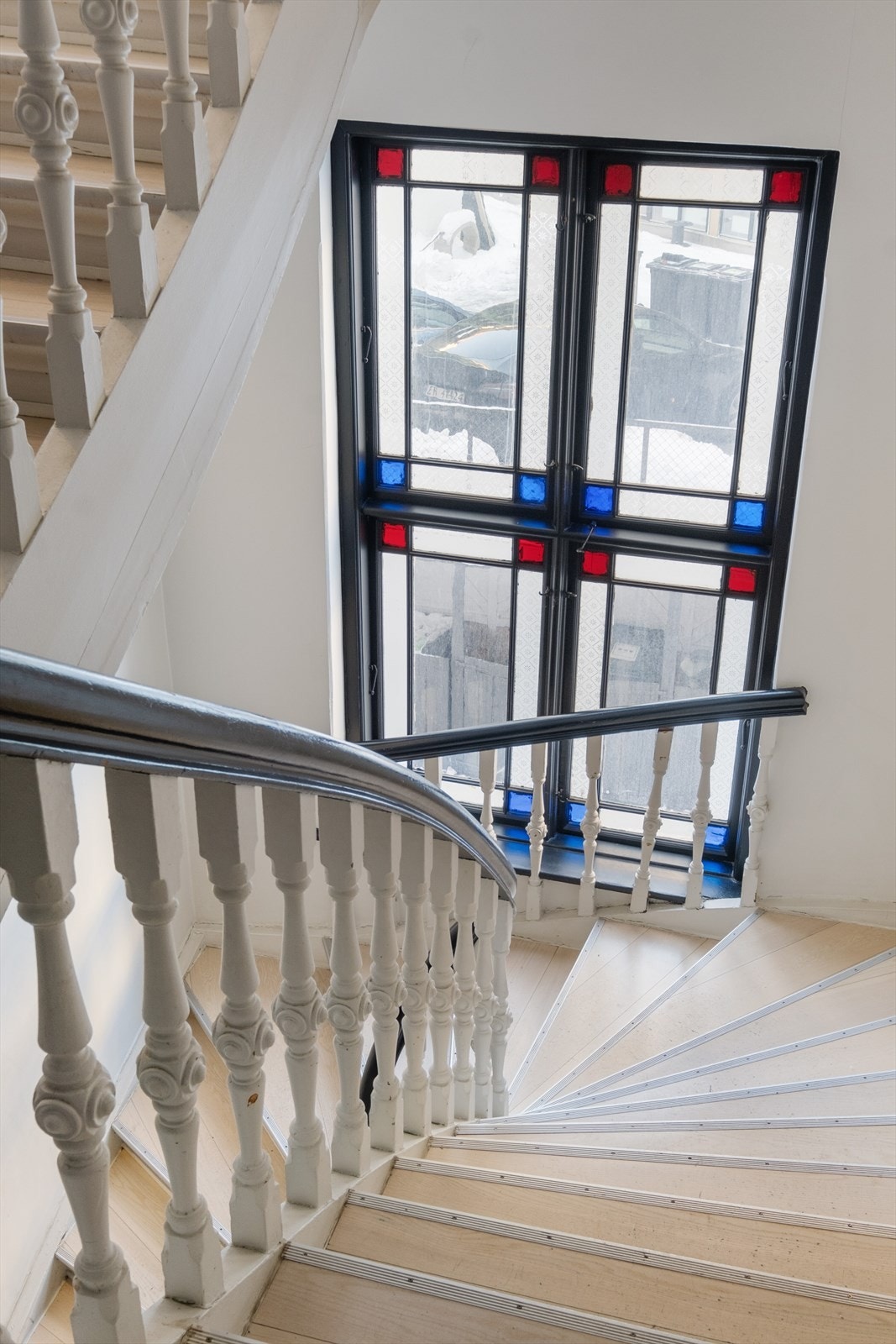 Trappeløp. Galleribilde