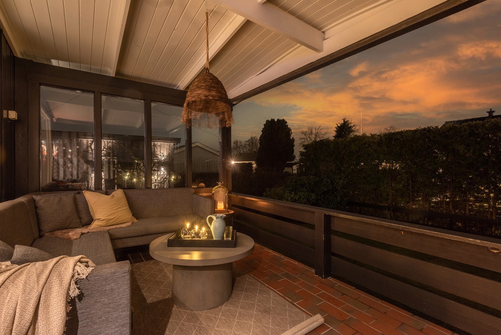 Her kan lange dager og stemningsfulle kvelder nytes. Galleribilde