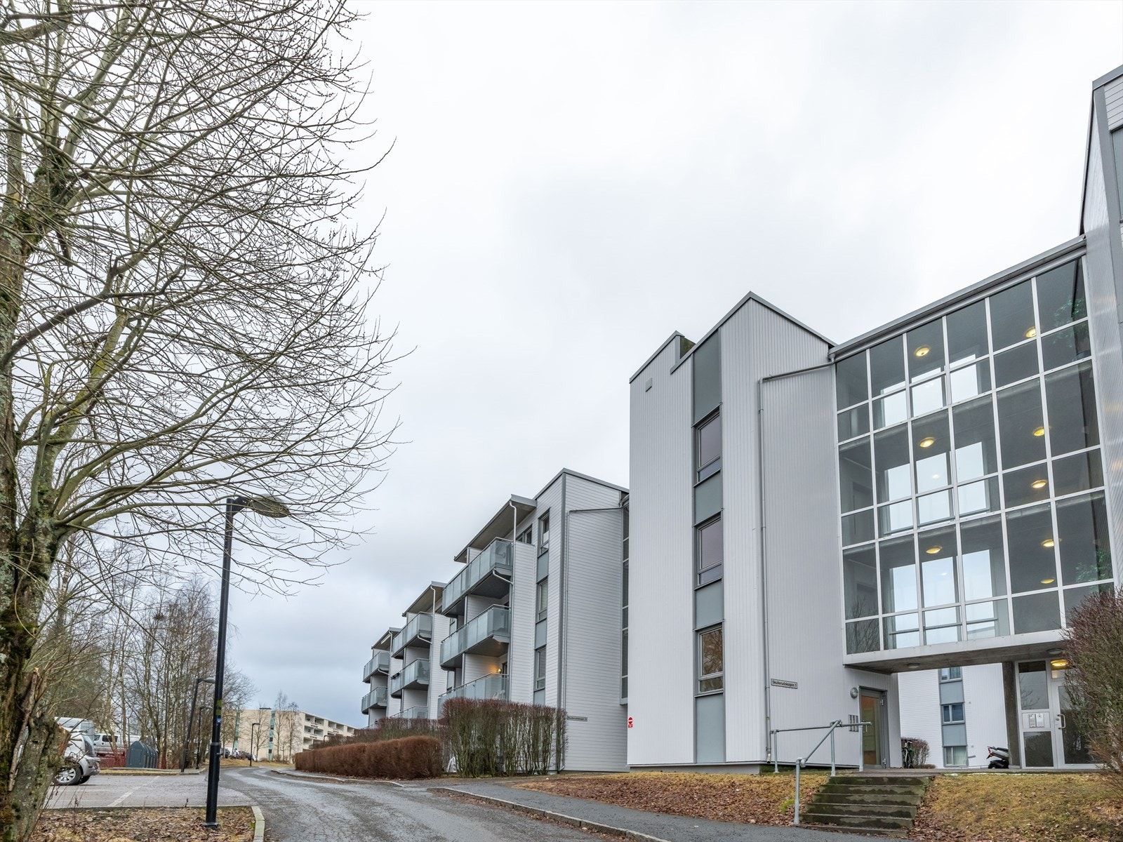 Byggets fasade. Galleribilde