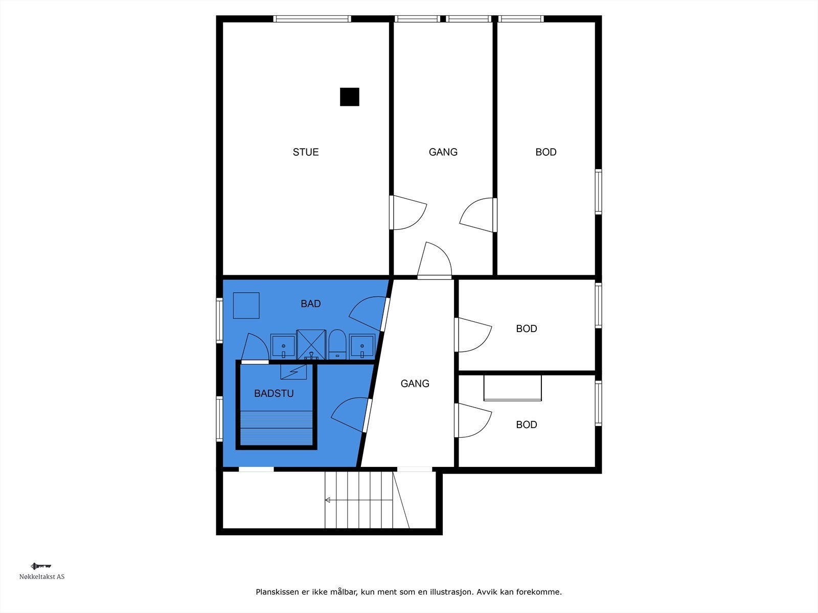 PLANTEGNING KJELLER Galleribilde
