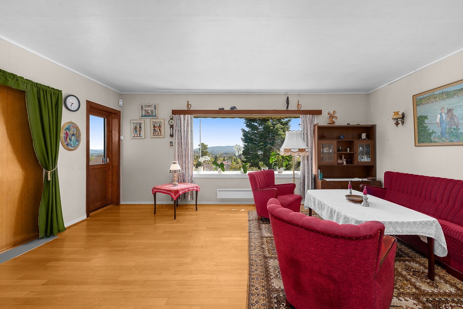 Flott utsikt fra vinduene. Galleribilde