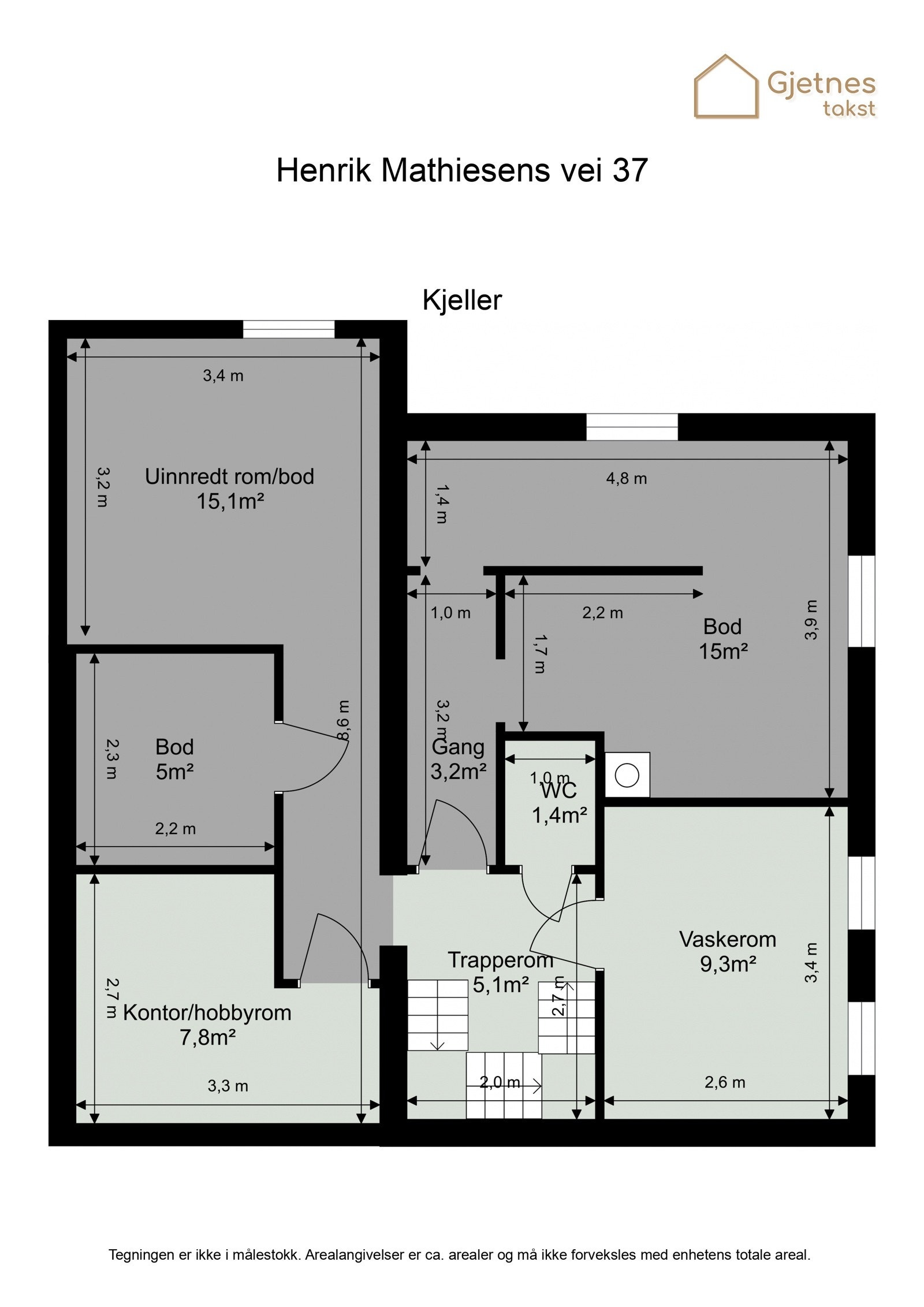 Plantegning. Galleribilde