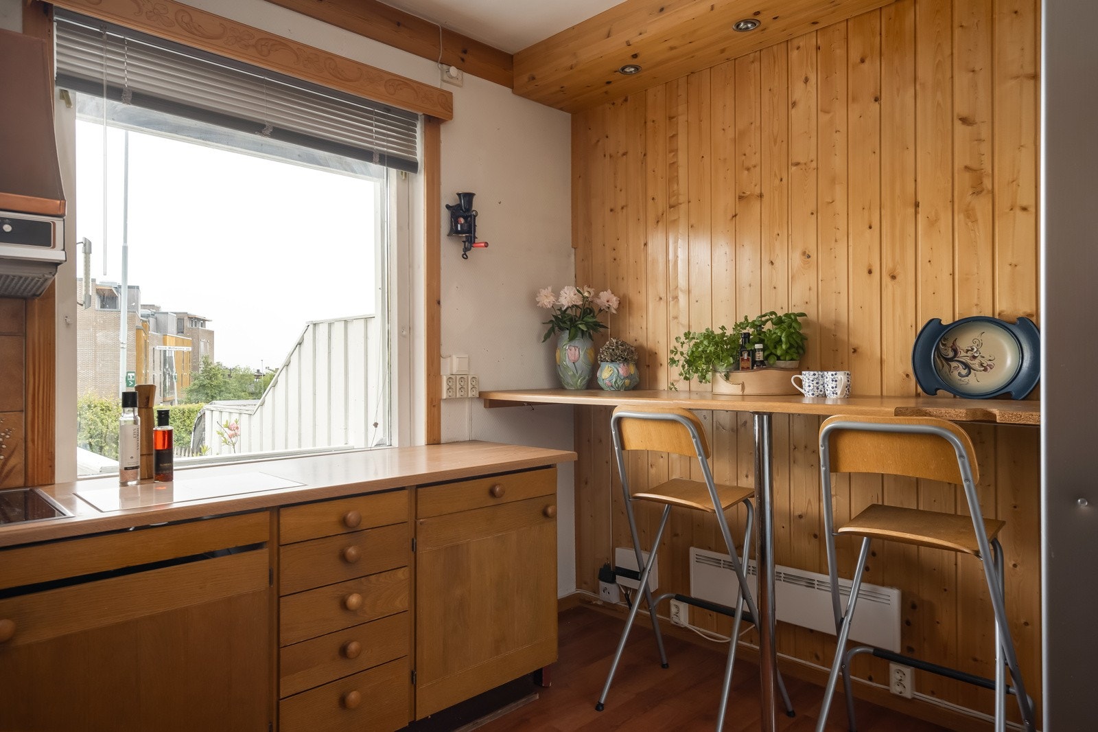 Kjøkkenet er 9,5 kvm. Galleribilde