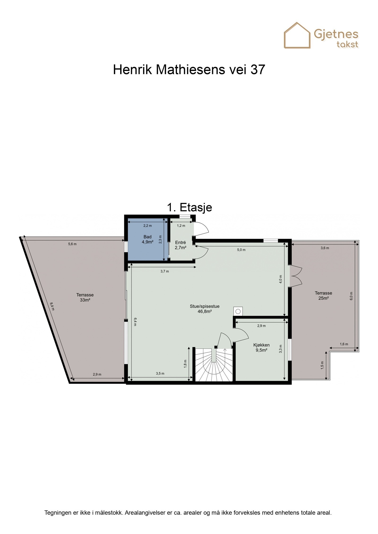 Plantegning. Galleribilde