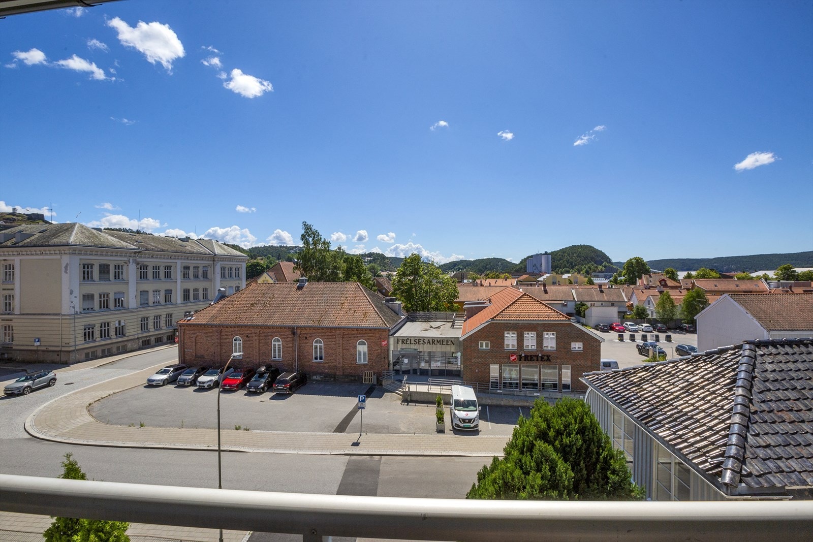 Utsikt fra veranda. Galleribilde