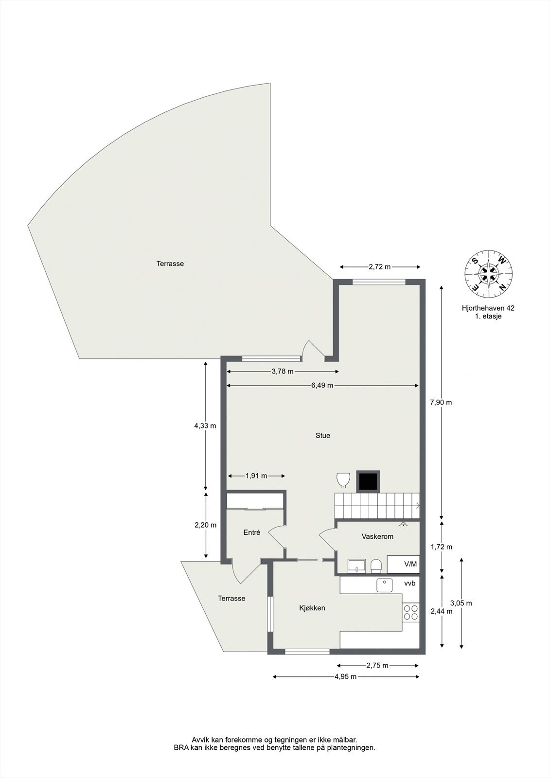 Hjorthehaven 42 - 1. etasje. Galleribilde