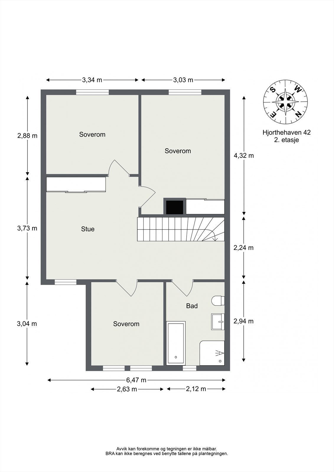 Hjorthehaven 42 - 2. etasje. Galleribilde