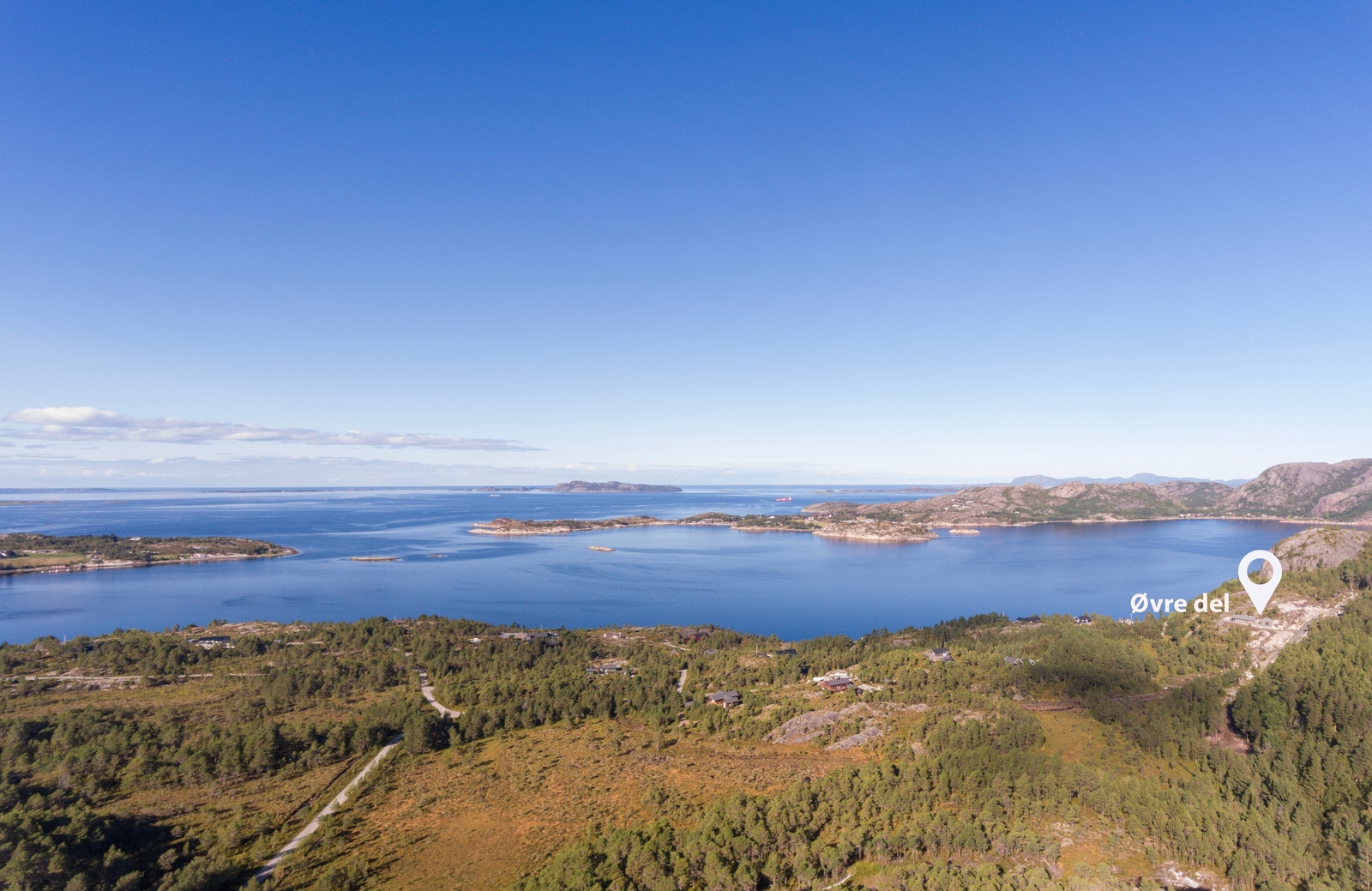Tomtene i Terningan hytteområde har vestvendt idyllisk og naturskjønn plassering Galleribilde