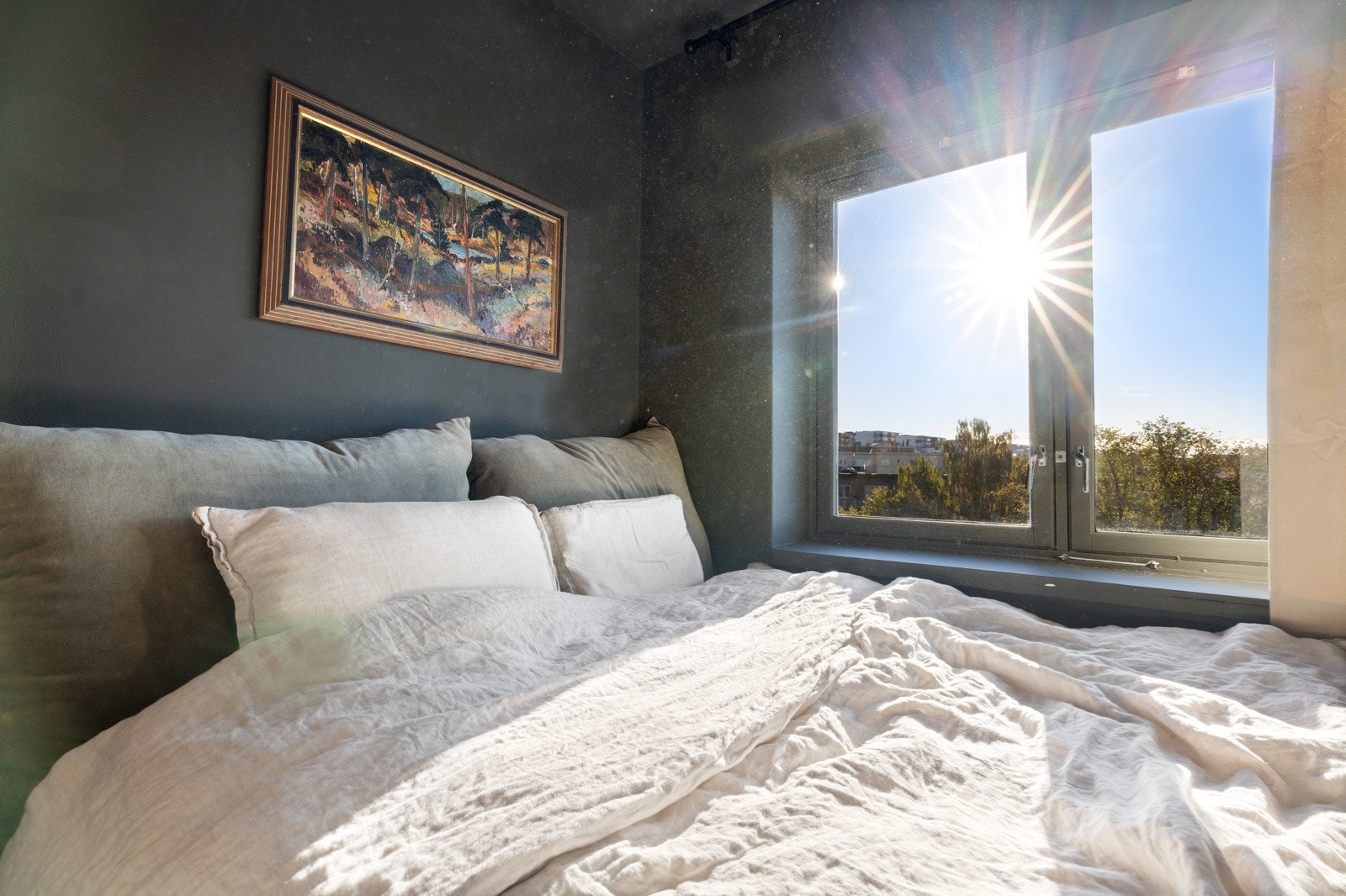 - Soverom med hyggelig utsikt - Galleribilde