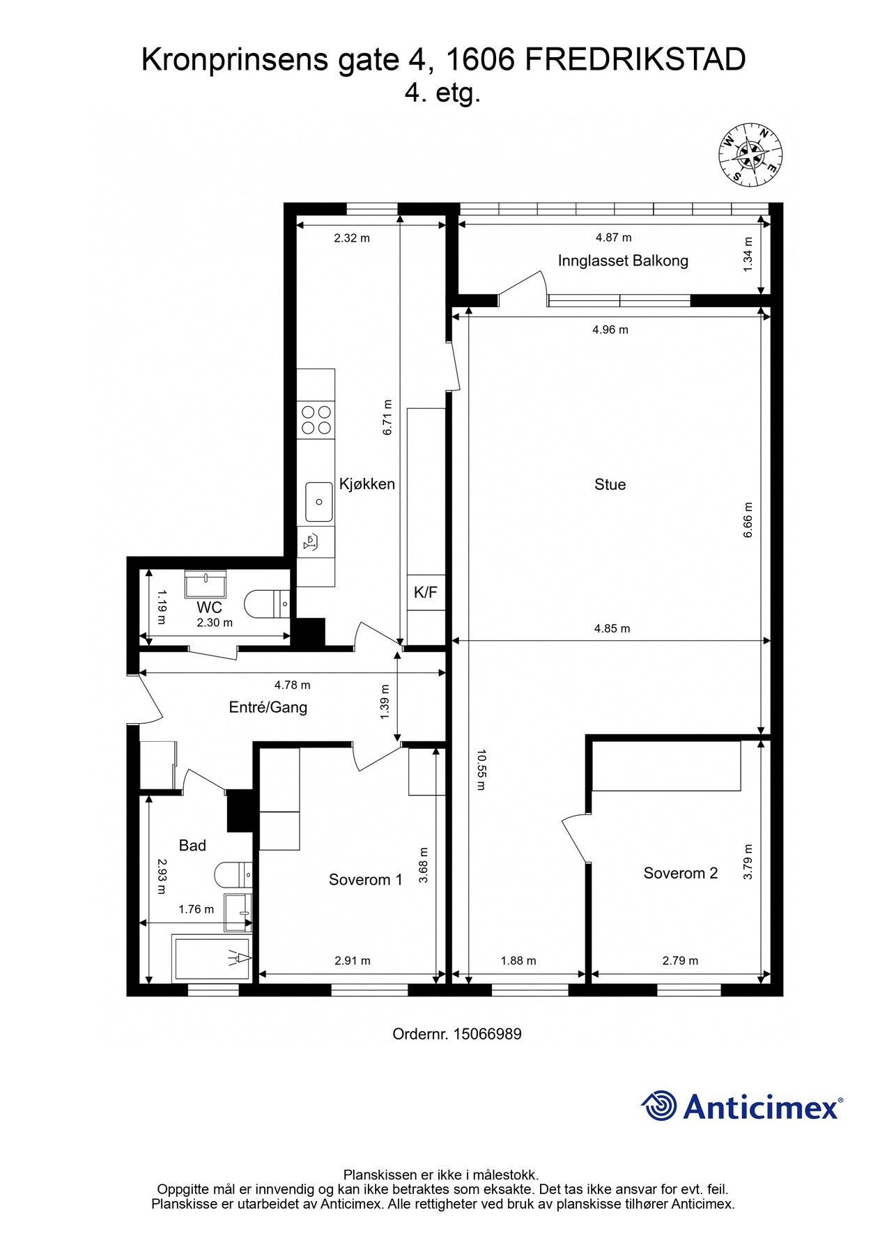 Plantegning Galleribilde