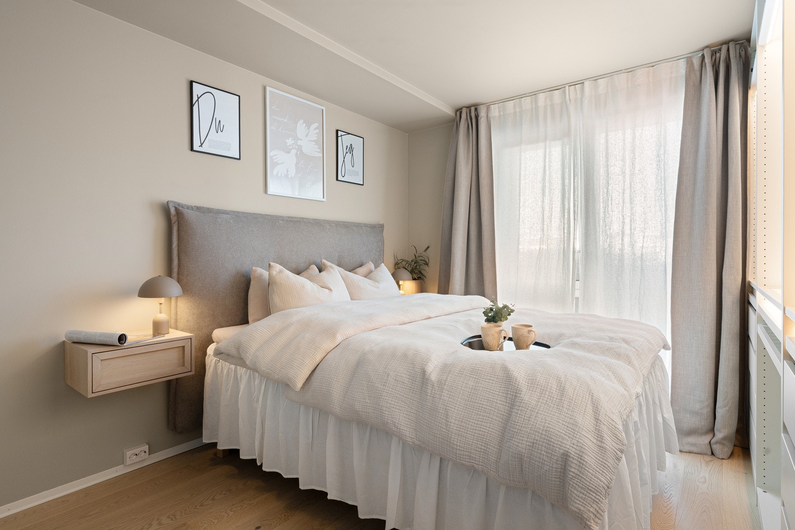 Leiligheten har to gode soverom. Galleribilde