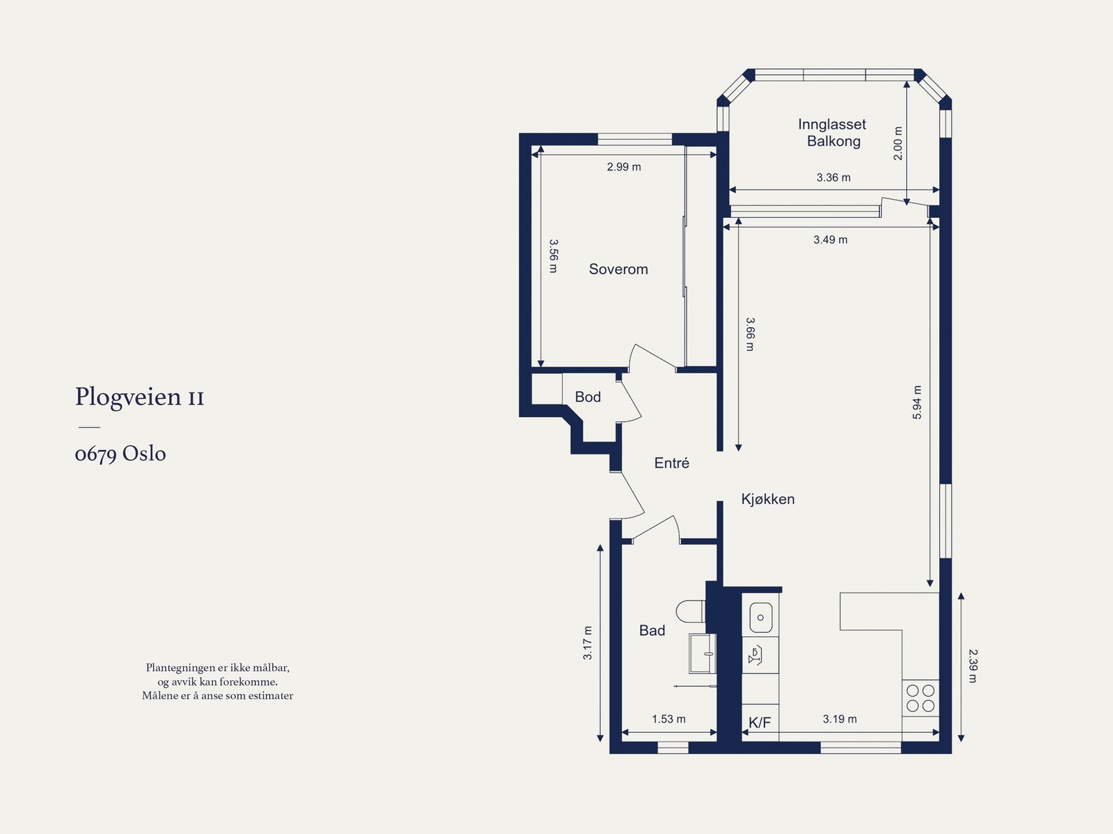 Plantegning. Galleribilde