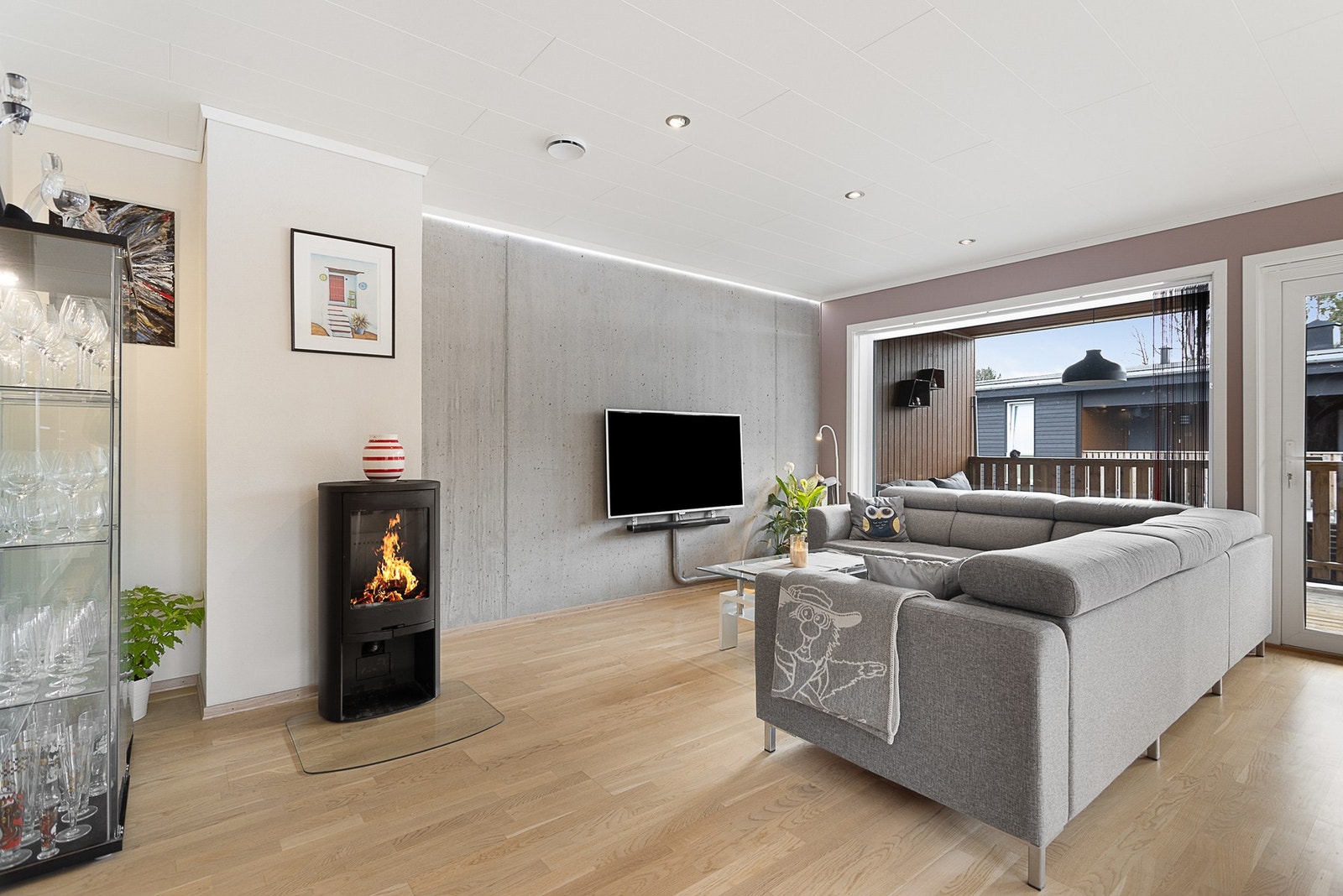 Leiligheten har en svært god planløsning, noe som gjør det enkelt å møblere etter eget ønske Galleribilde