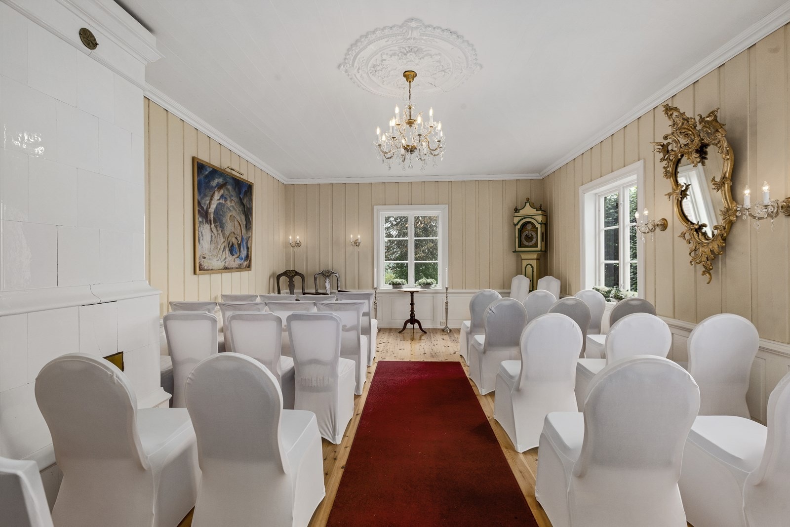 Vielsesrom i kårboligen Galleribilde