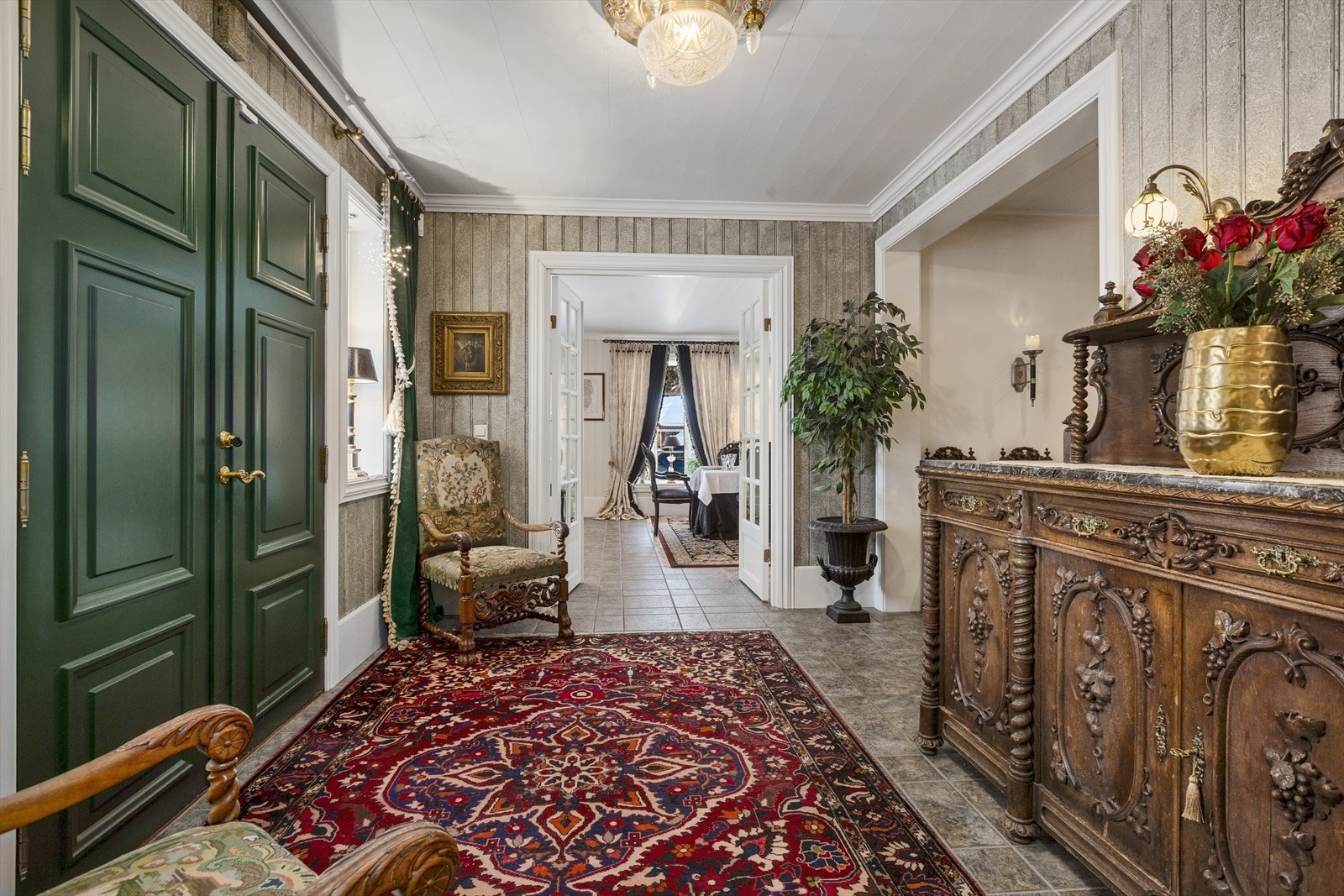 Hall i hovedhuset Galleribilde