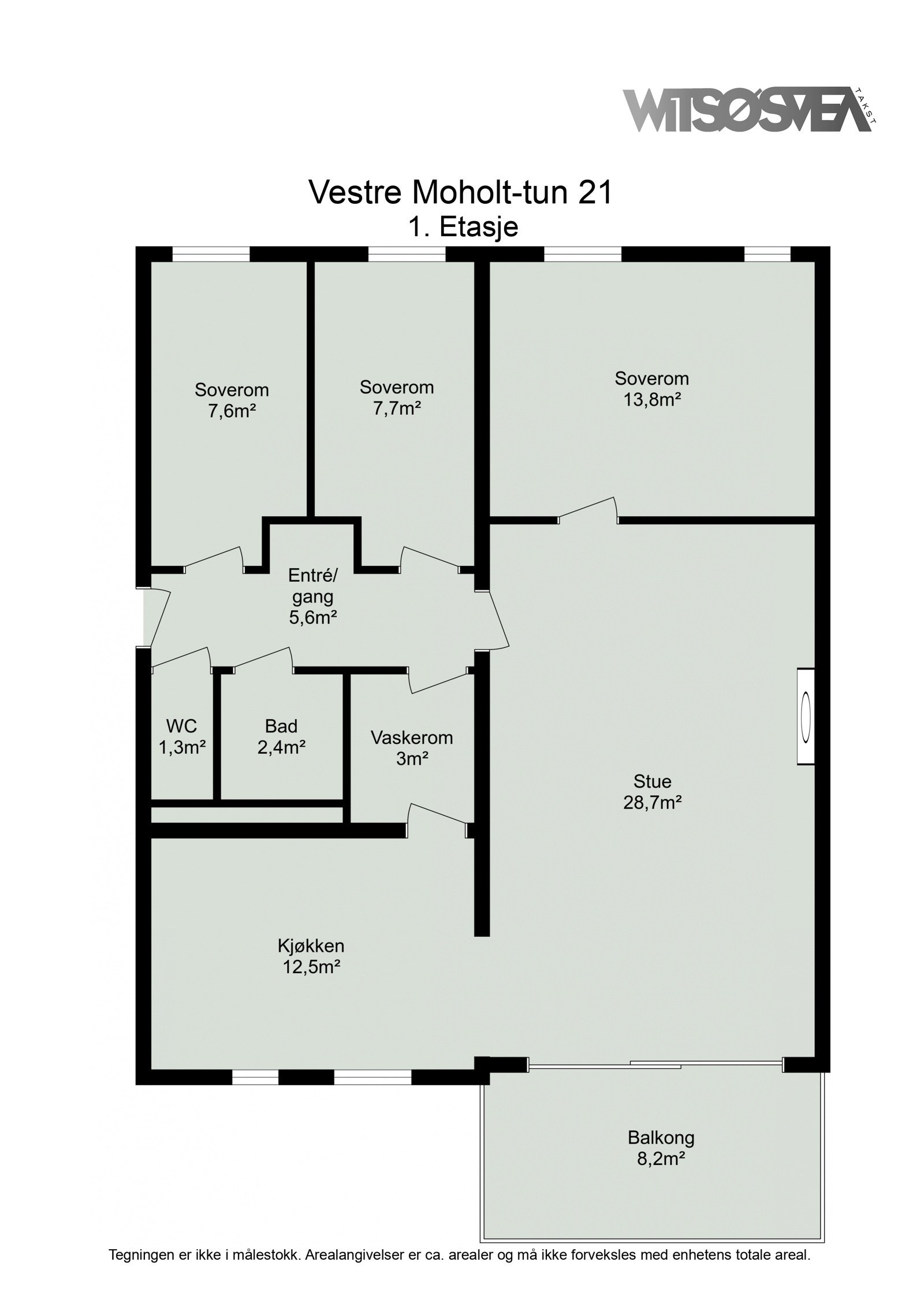 Planskisse. Galleribilde