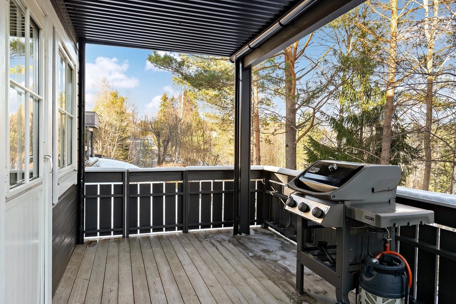 Her får du morgen- og formiddagssol Galleribilde