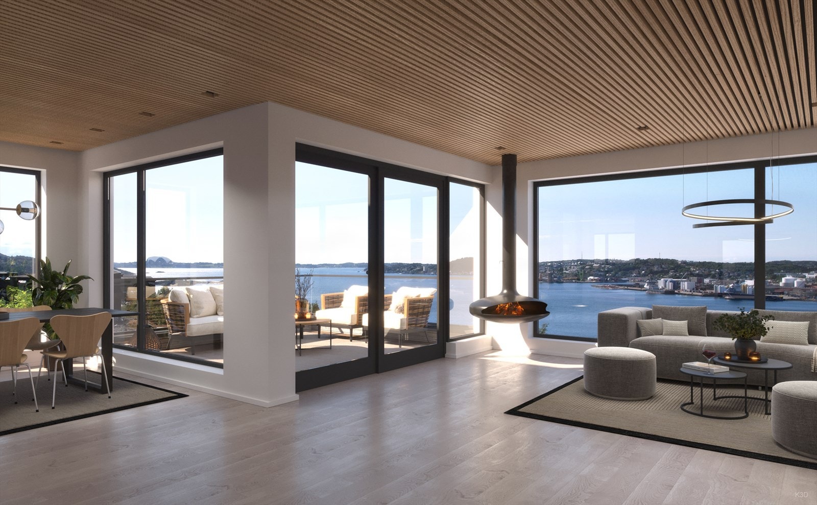 Illustrasjon av bolig på tomten Galleribilde