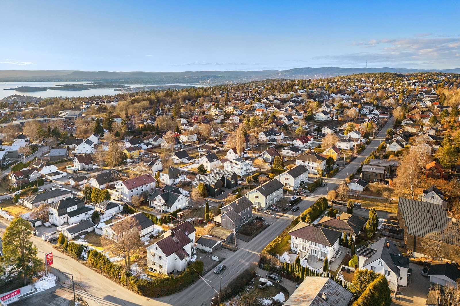 Boligen ligger sentralt på Nordstrand. Galleribilde