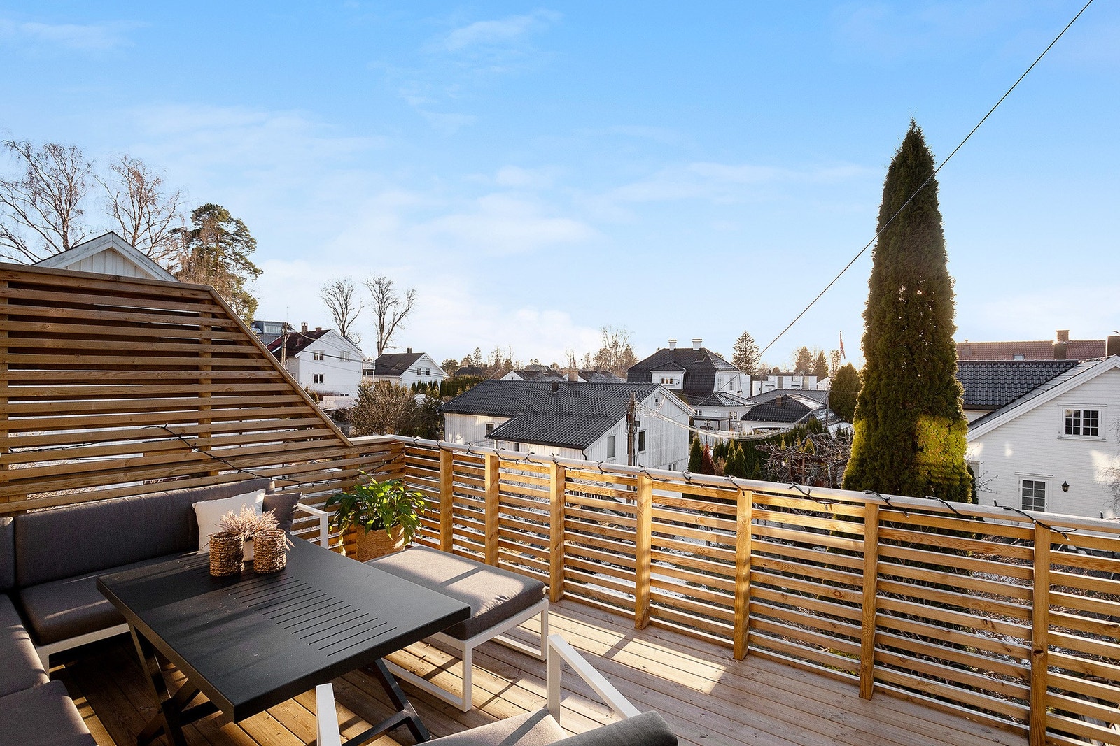 God plass og hyggelig utsyn. Galleribilde
