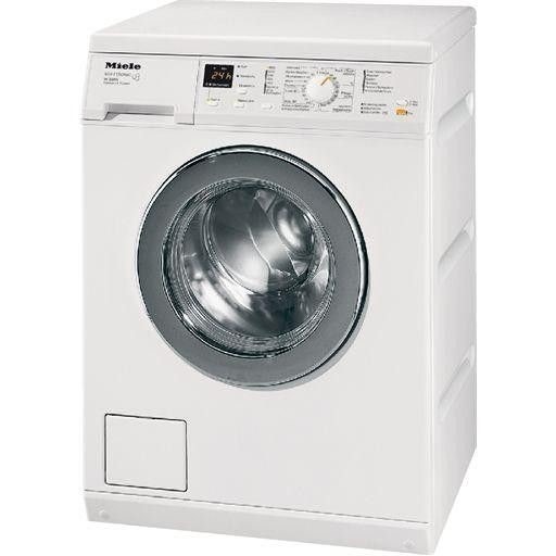 Miele vaskemaskin på bad. Galleribilde