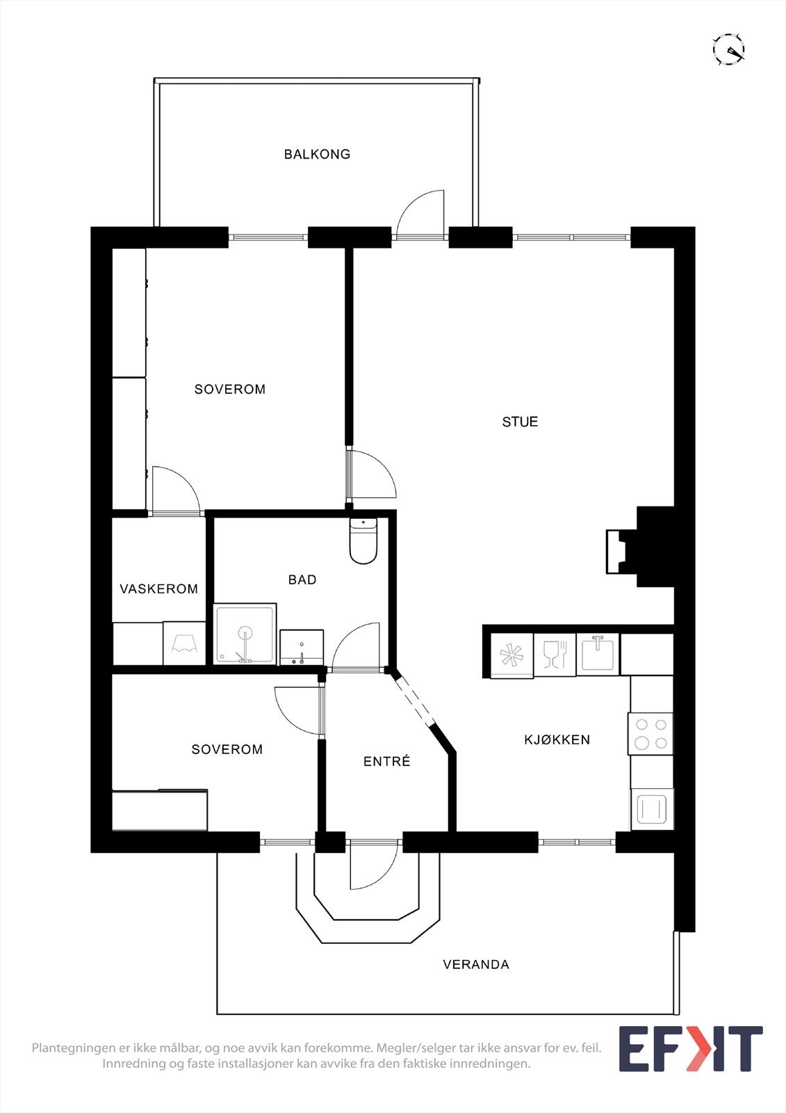 Plantegning Galleribilde