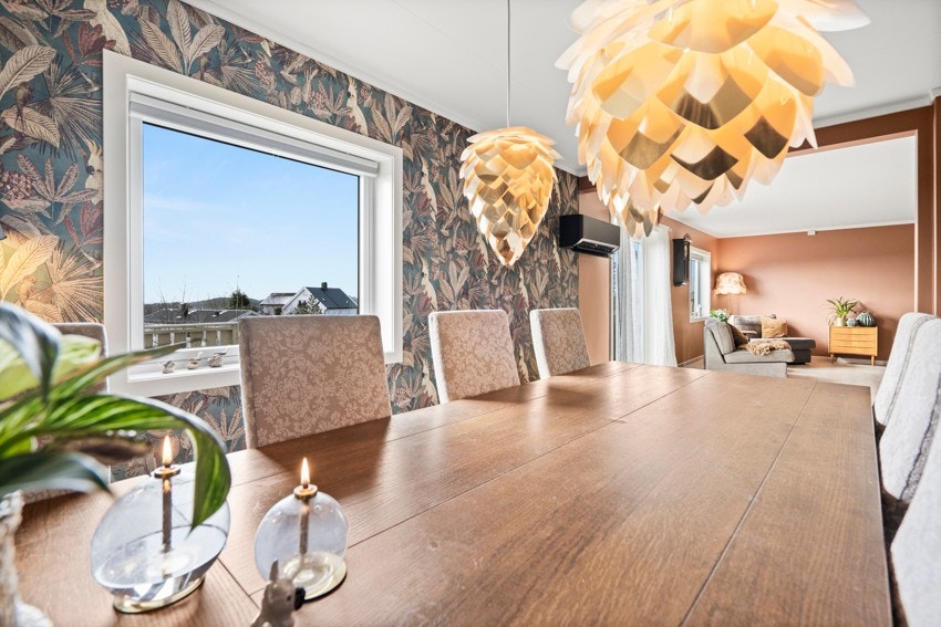 Her er det lett og se for seg hyggelige middager Galleribilde