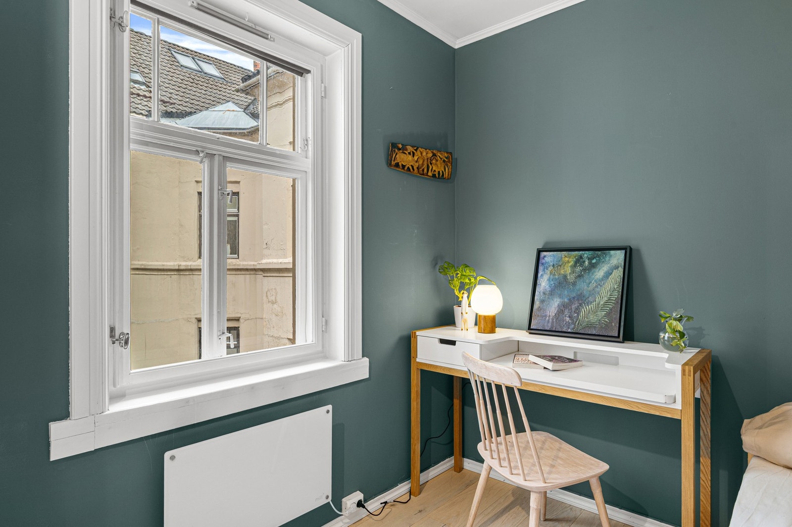 Her er det også plass til en kontorpult. Galleribilde