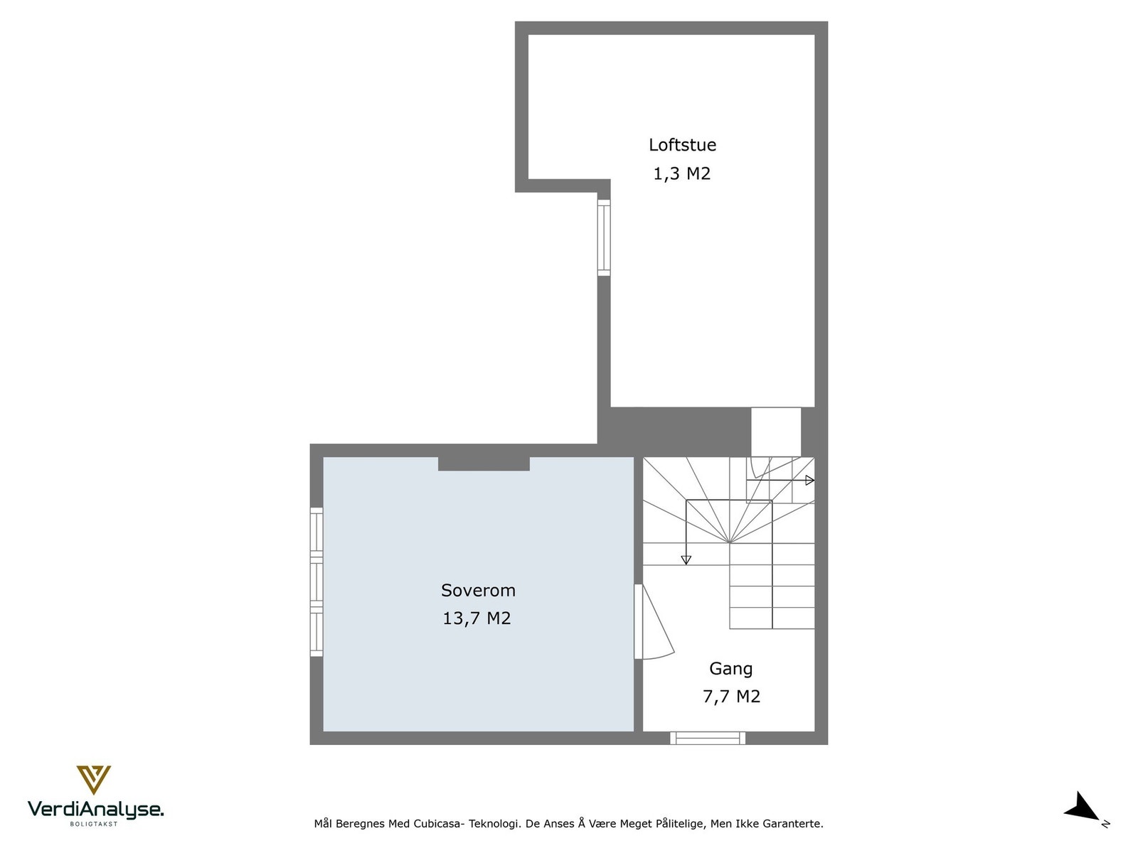 Planskisse - 3.etasje. Galleribilde