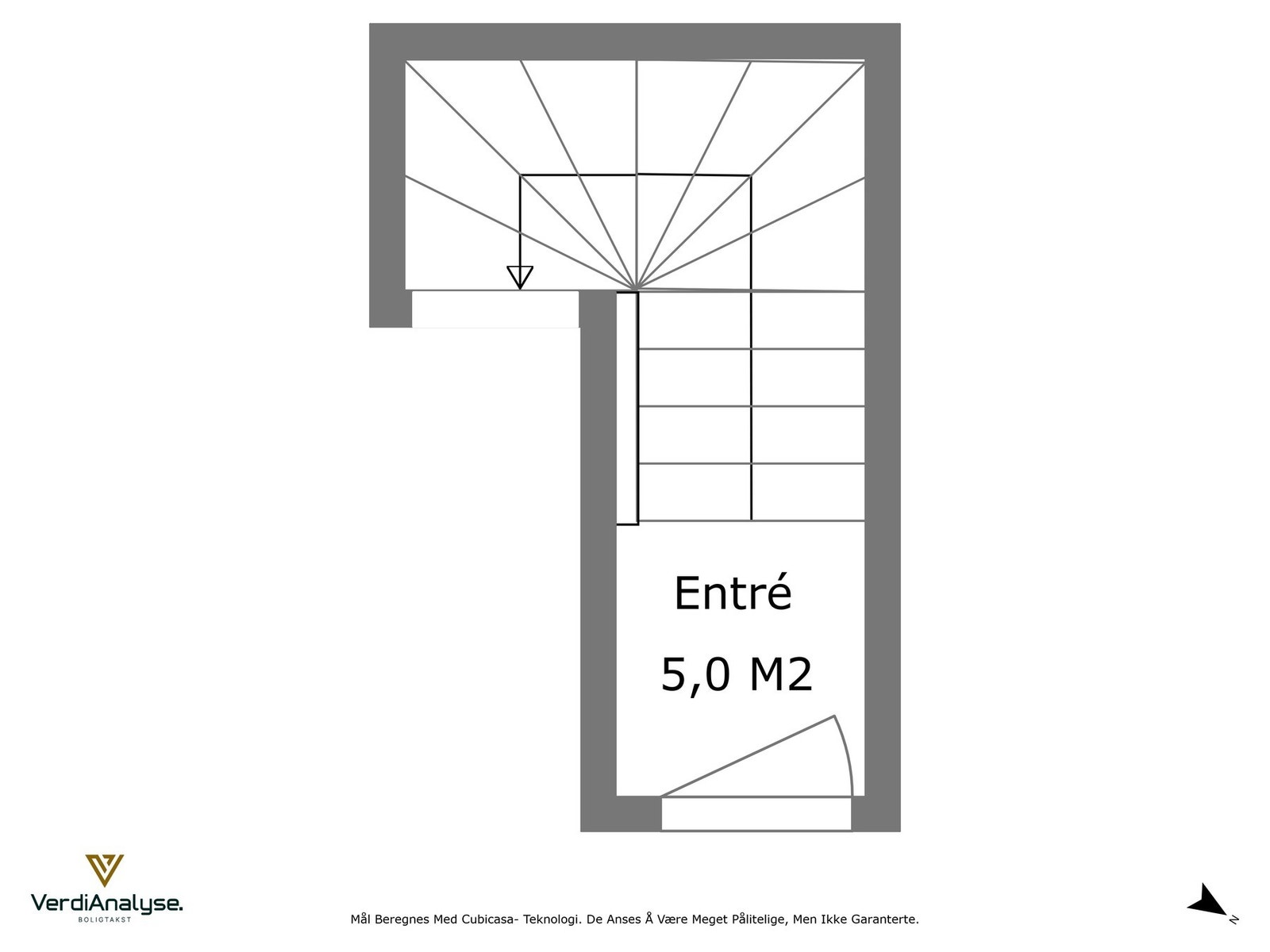 Planskisse - 1.etasje / inngangsparti. Galleribilde