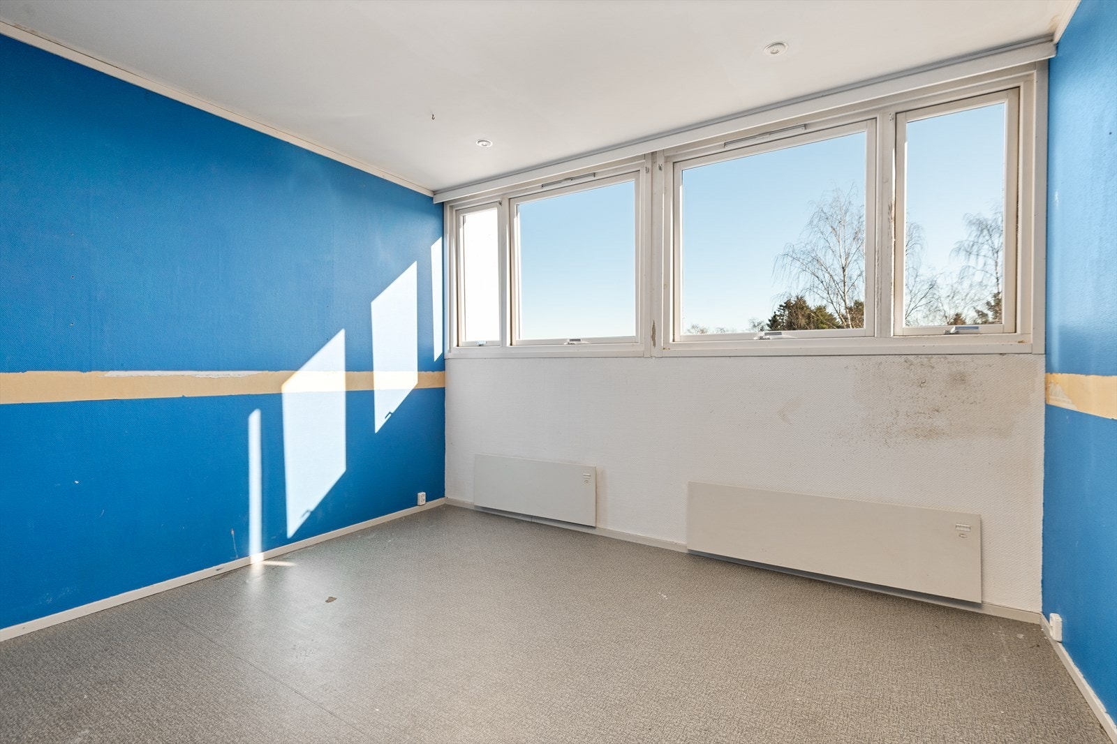 Leiligheten har to soverom på hhv. 12 og 11 m². Galleribilde