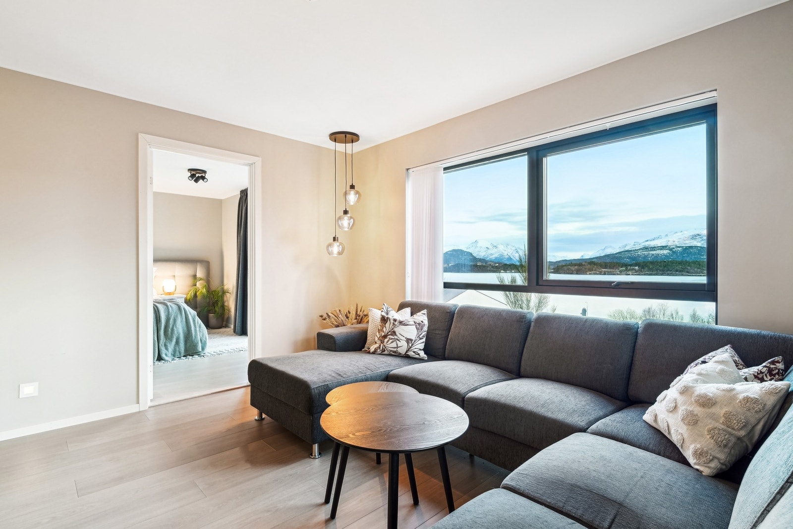 Den fantastiske utsikten kan nytes herfra også! Galleribilde