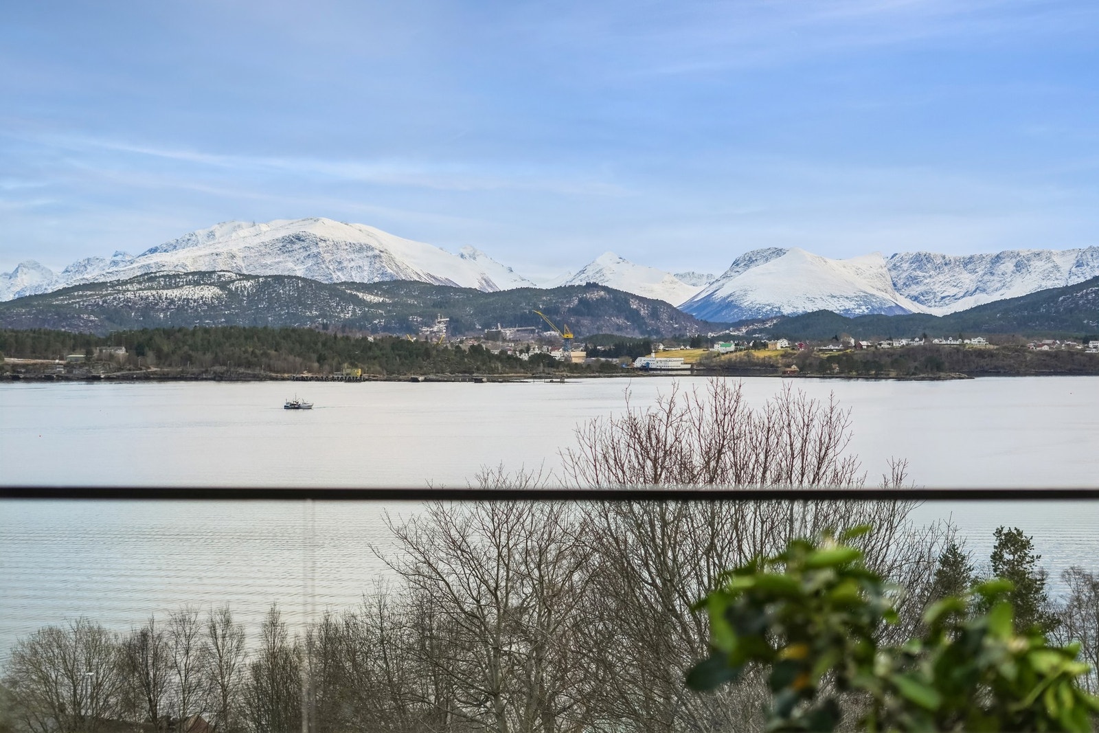 Utsikten er slående vakker - Galleribilde