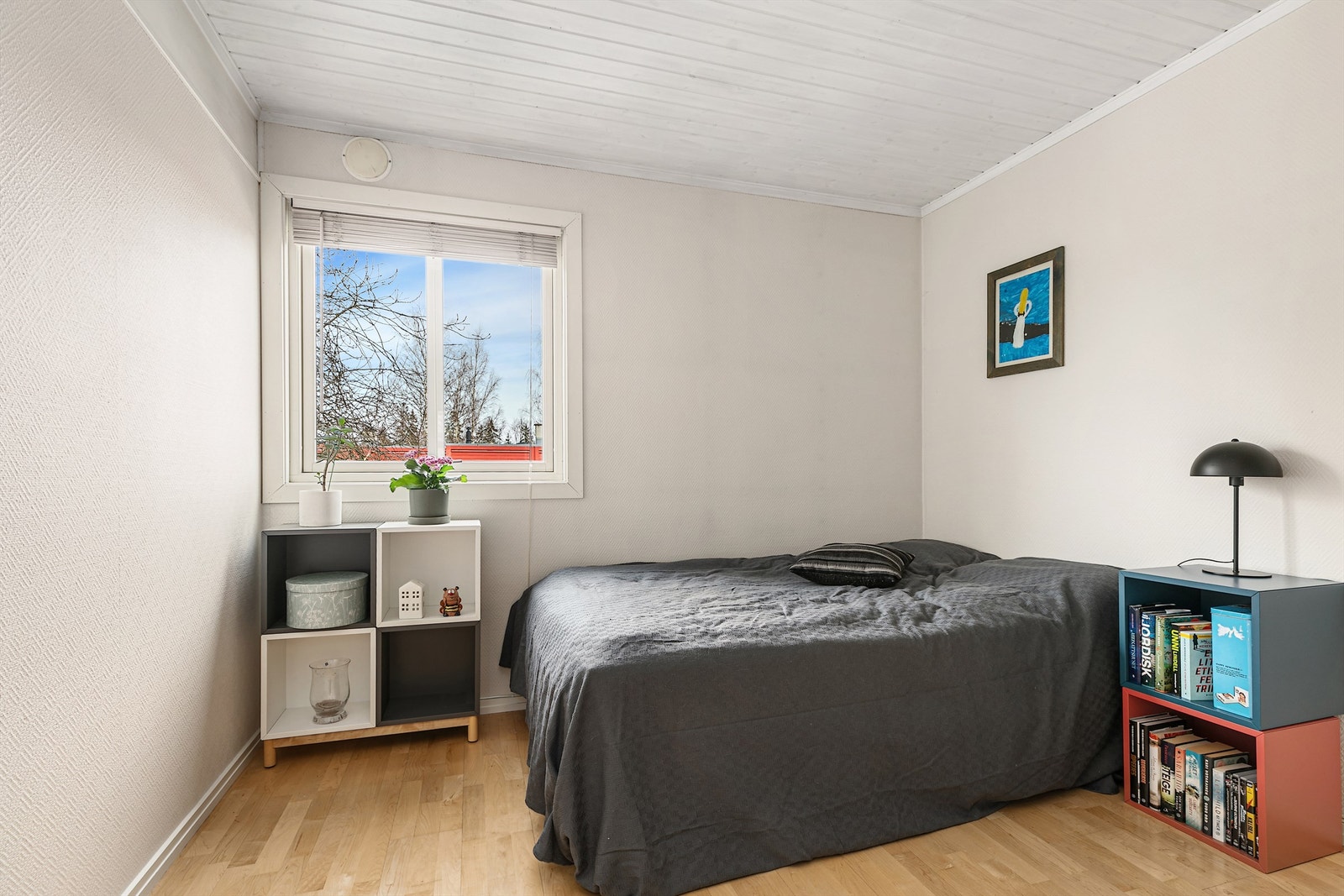 Det er pr.i dag 2 soverom i 2.etg. men mulighet for med lettvegg å lage ett til Galleribilde